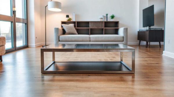 Découvrez notre sélection de tables basses métal modernes