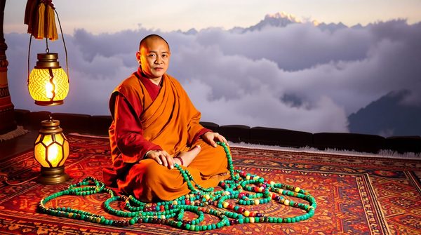 Les malas tibétains : perles pour un voyage méditatif unique